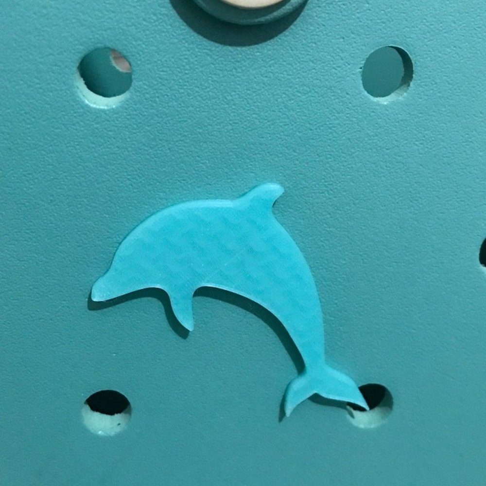 Dolphin Bogg Bag Bit Charm-Bogg Charm